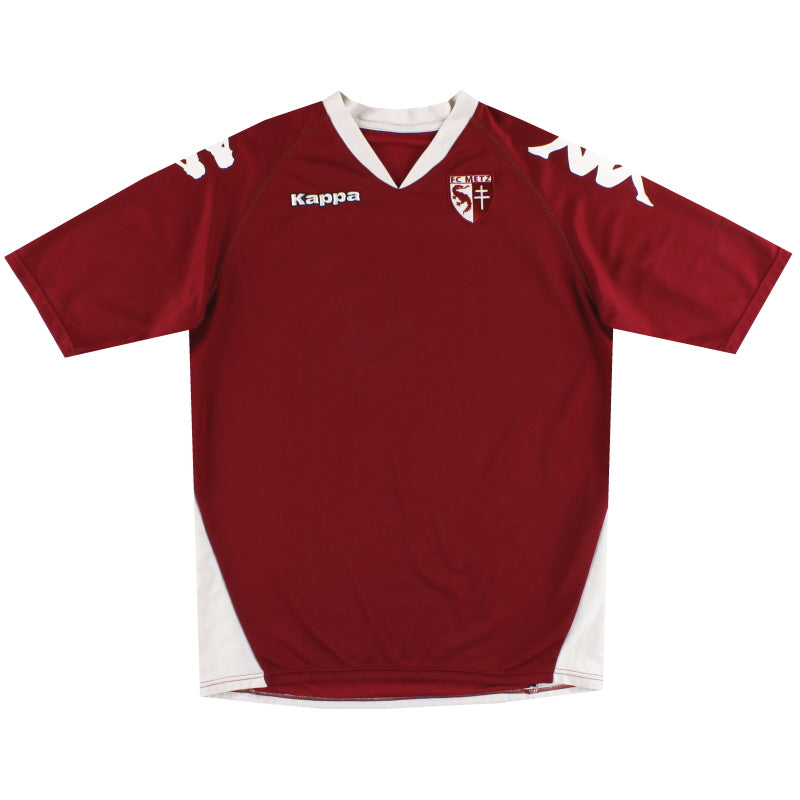 2007-08 FC Metz Kappa Home Shirt XL Football Shirt