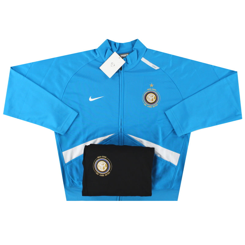 2007-08 Inter Milan Nike Tracksuit *w/tags* L.Boys Tracksuit