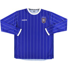 2007-08 Ipswich Mitre Home Shirt L/S XXL Football Shirt