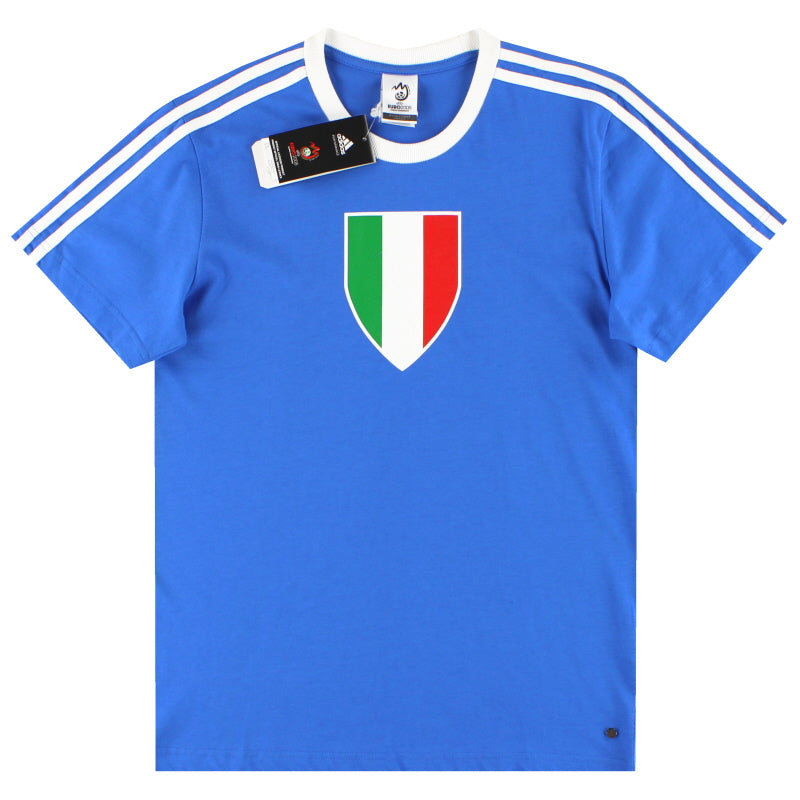 2007-08 Italy adidas Graphic Tee *w/tags* M T-Shirt