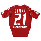 2007-08 Kaiserslautern Home Shirt Demai #21 *Mint* M Football Shirt