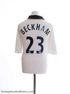 2007-08 LA Galaxy Home Shirt Beckham #23 S Football Shirt