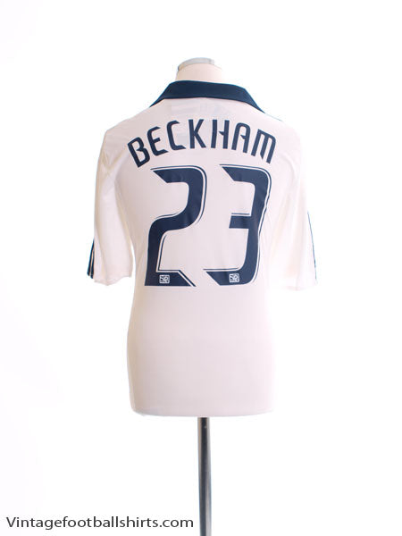 2007-08 LA Galaxy Home Shirt Beckham #23 M Football Shirt