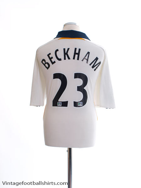 2007-08 LA Galaxy Home Shirt Beckham #23 XL Football Shirt