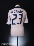 2007-08 LA Galaxy Home Shirt Beckham M Football Shirt