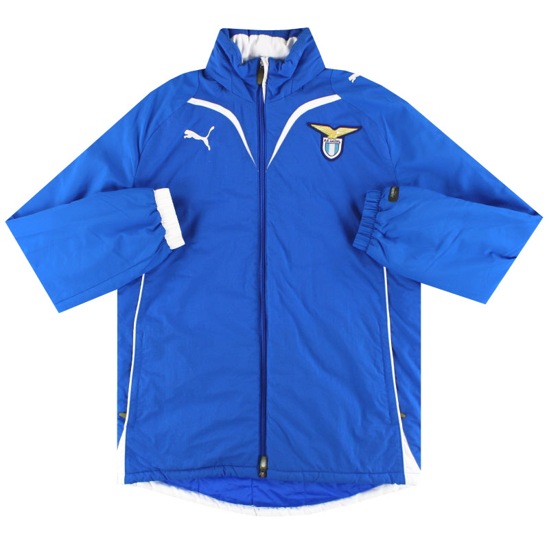 2007-08 Lazio Puma Padded Bench Coat S Jacket