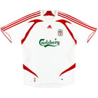 2007-08 Liverpool adidas Away Shirt L.Boys Football Shirt