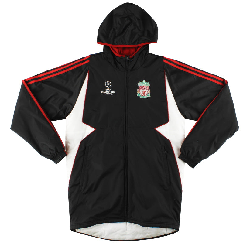 2007-08 Liverpool adidas Champions League Padded Rain Coat S Jacket