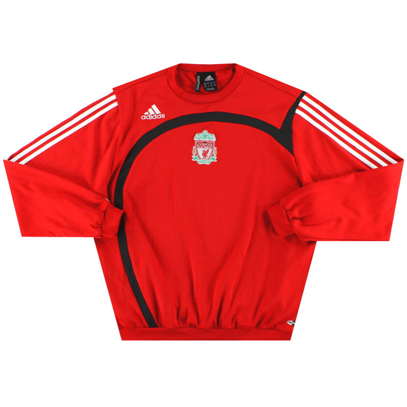 2007-08 Liverpool adidas Climawarm Sweatshirt L Sweatshirt