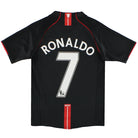 2007-08 Manchester United Nike Away Shirt Ronaldo #7 M.Boys Football Shirt