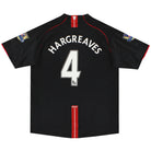 2007-08 Manchester United Nike Away Shirt Hargreaves #4 XL Football Shirt