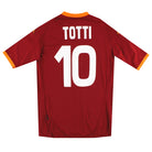 2007-08 Roma Kappa Home Shirt Totti #10 XL Football Shirt