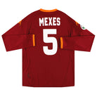 2007-08 Roma Kappa PI Home Shirt Mexes #5 L/S *As New* XXL Football Shirt