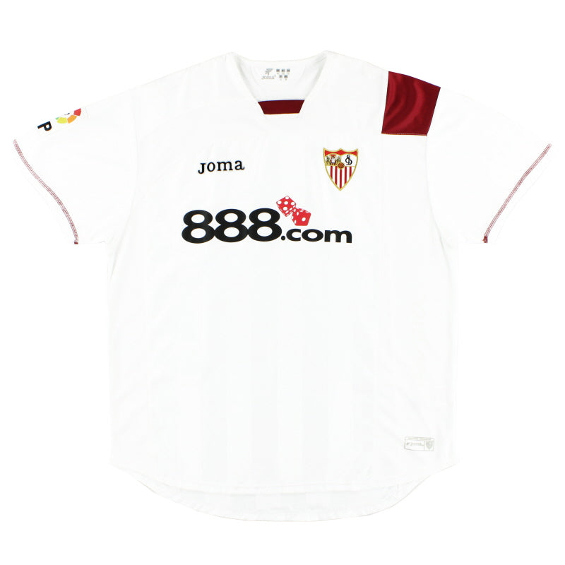 2007-08 Sevilla Home Shirt XL Football Shirt