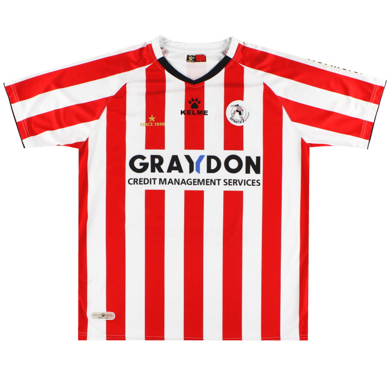 2007-08 Sparta Rotterdam Kelme Home Shirt XXL Football Shirt