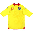 2007-08 Wales Kappa Player Issue Away Shirt #10 XXL Football Shirt