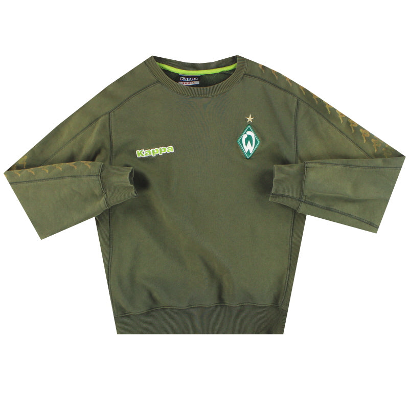 2007-08 Werder Bremen Kappa Sweatshirt S Sweatshirt