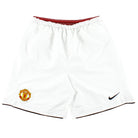 2007-09 Manchester United Nike Home Shorts S Football Shorts