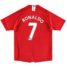 2007-09 Manchester United Nike Home Shirt Ronaldo #7 M Football Shirt