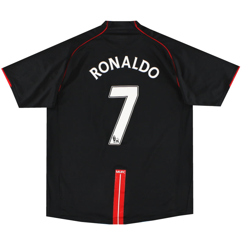 2007-09 Manchester United Nike Away Shirt Ronaldo #7 XL Football Shirt