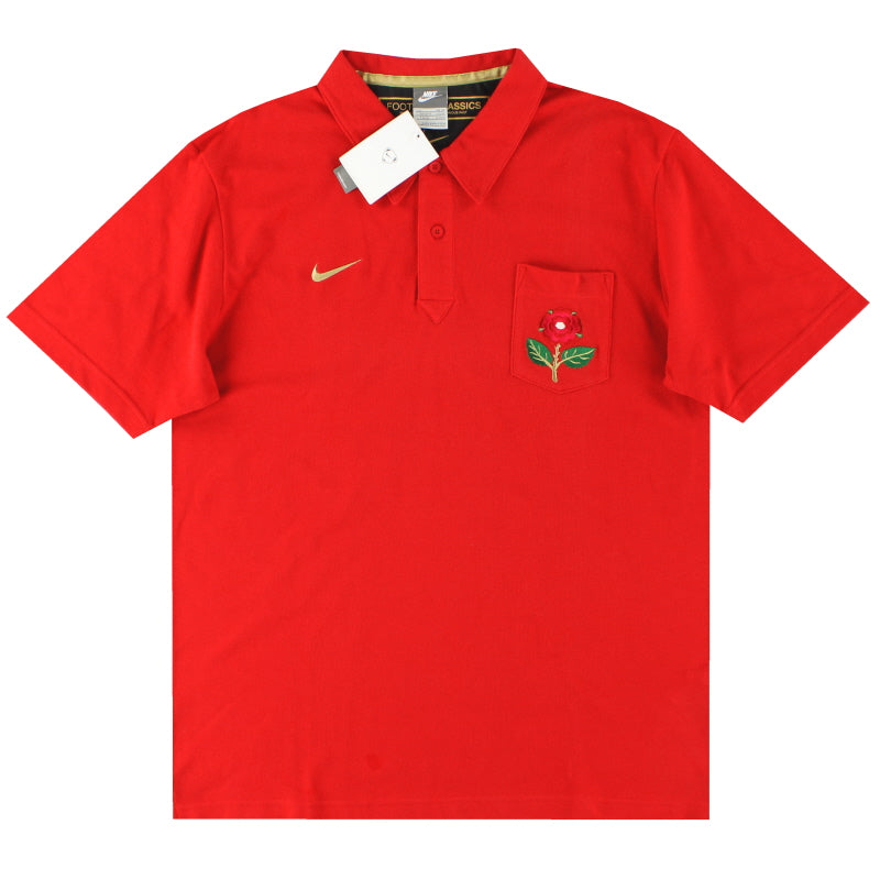 2007-09 Manchester United Nike Football Classics Polo Shirt *BNIB* L Polo Shirt