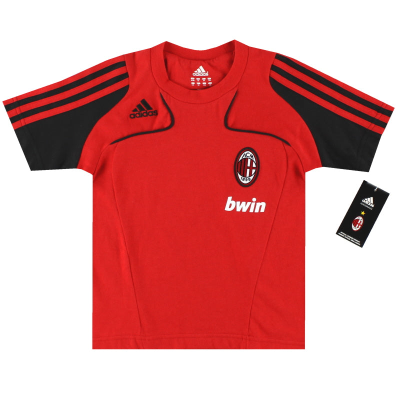 2008-09 AC Milan adidas Leisure Tee *w/tags* XS.Boys T-Shirt