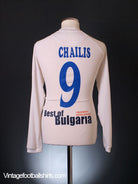 2008-09 AEP Paphos Match Issue Away Shirt Chailis #9 L/S M Football Shirt