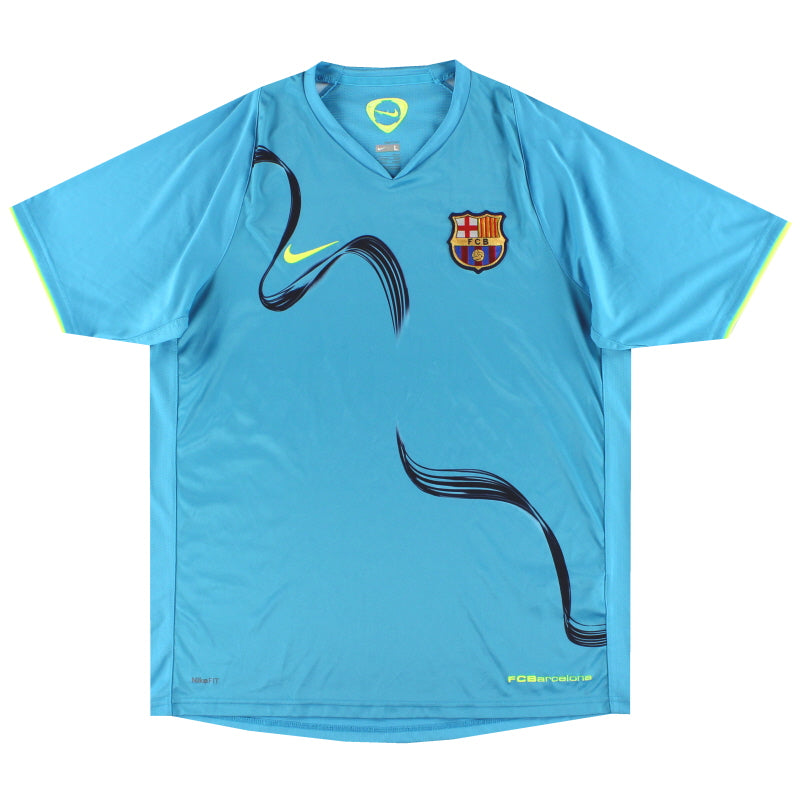 2008-09 Barcelona Nike Training Shirt L Training Shirt