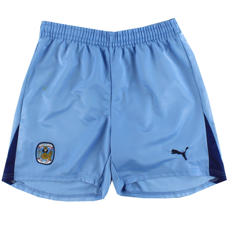 2008-09 Coventry Puma '125 Years' Home Shorts S Football Shorts