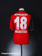 2008-09 Eintracht Frankfurt Home Shirt Amanatidis #18 M/L Football Shirt