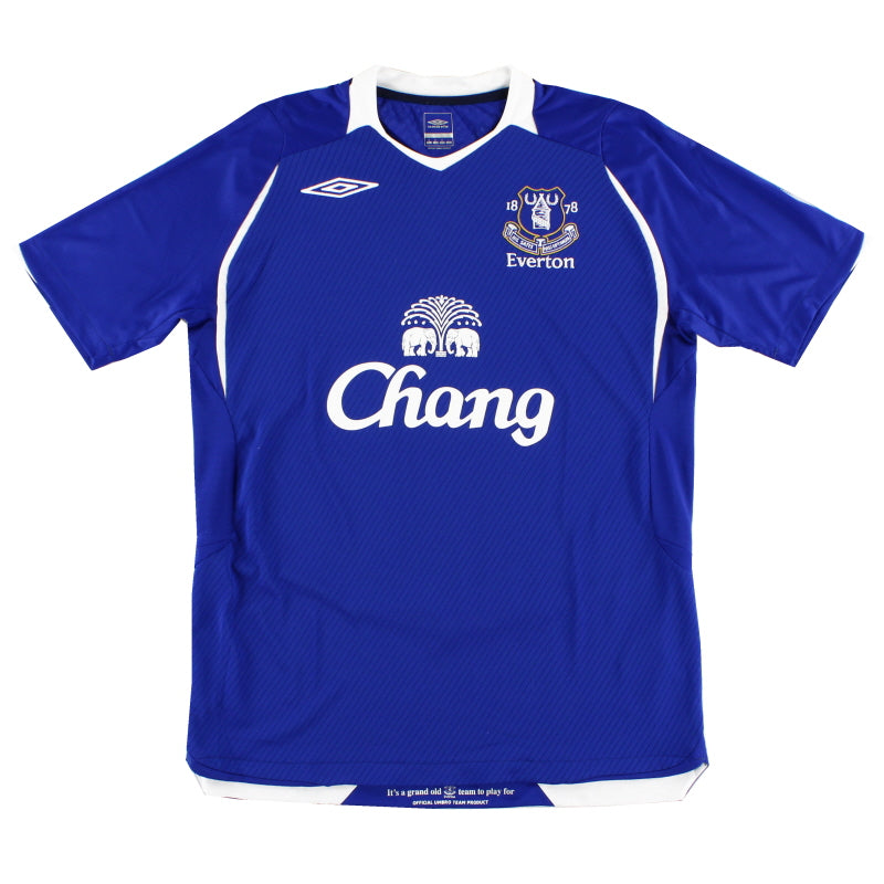 2008-09 Everton Umbro Home Shirt M Football Shirt