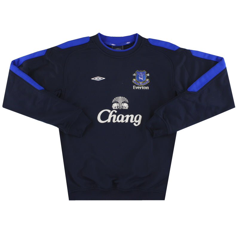 2008-09 Everton Umbro Sweatshirt L.Boys Sweatshirt