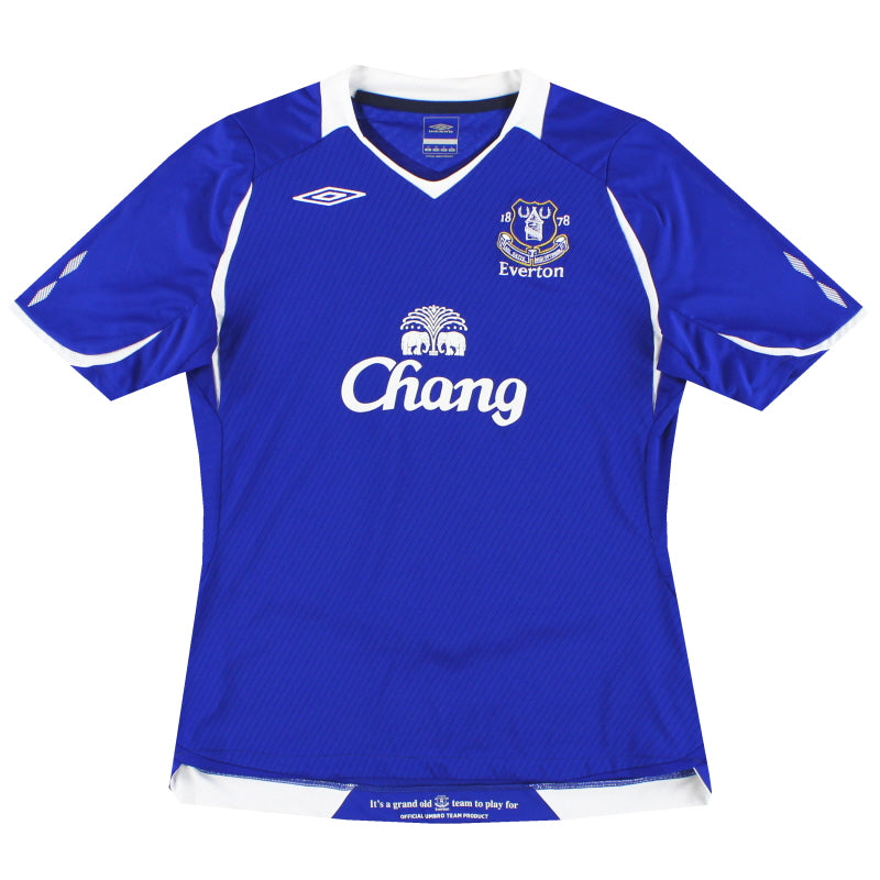 2008-09 Everton Umbro Womens Home Shirt L Football Shirt