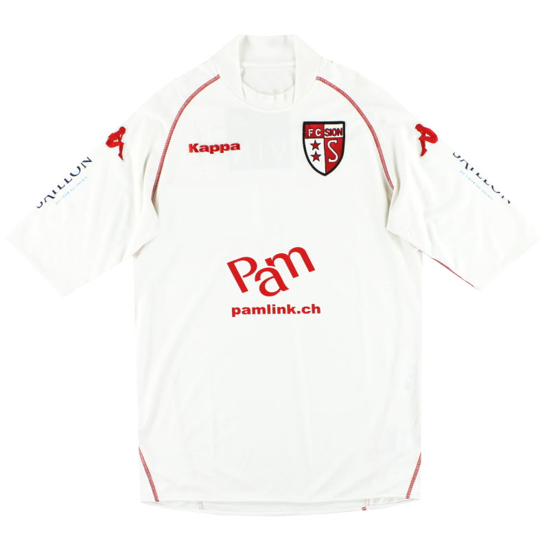 2008-09 FC Sion Kappa Home Shirt XL Football Shirt