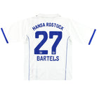 2008-09 Hansa Rostock Masita Home Shirt Bartels #27 M/L Football Shirt