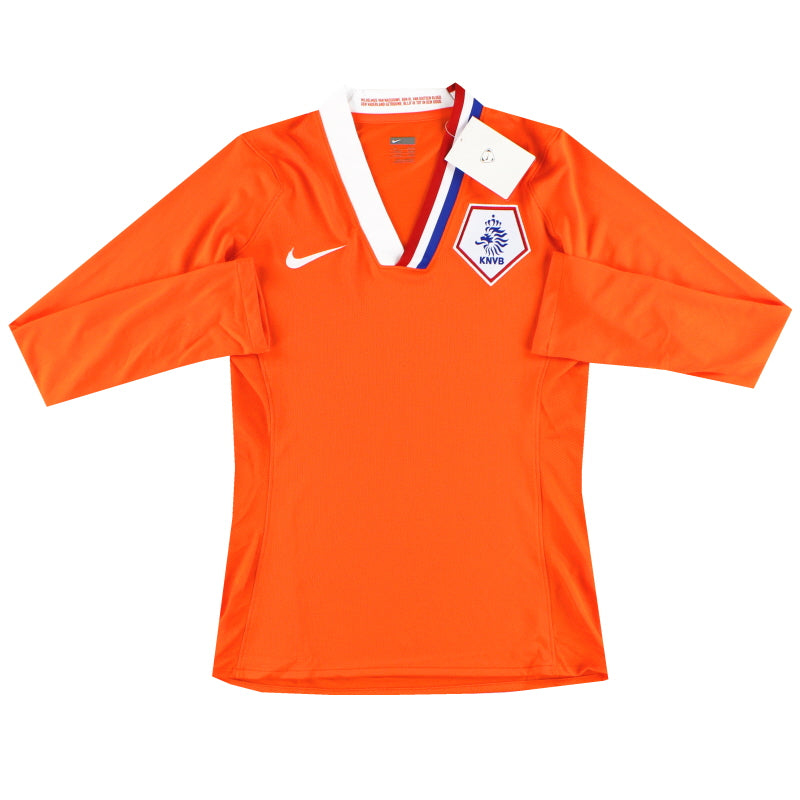 2008-09 Holland Nike Player Issue Home Shirt L/S *w/tags* Womens Football Shirt