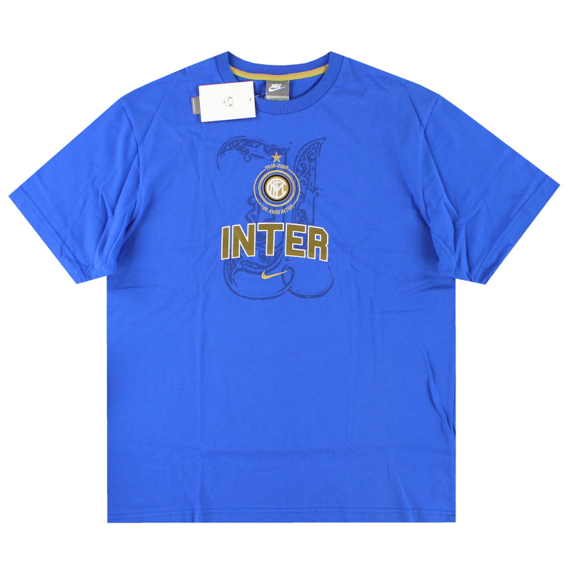 2008-09 Inter Milan Nike Graphic Tee *w/tags* L T-Shirt