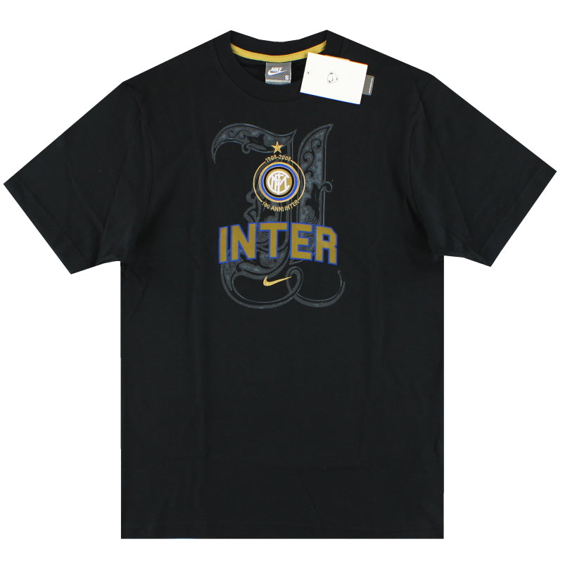 2008-09 Inter Milan Nike Graphic Tee *w/tags* S T-Shirt