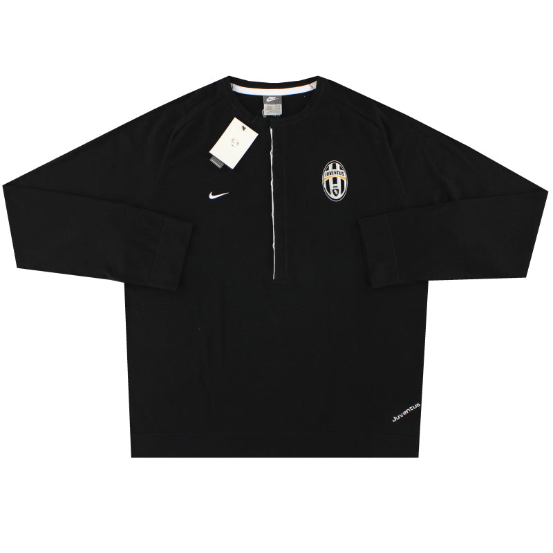 2008-09 Juventus Nike 1/2 Button Tee L/S *BNIB* XL T-Shirt