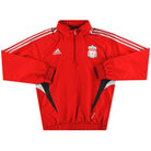 2008-09 Liverpool adidas 'Formotion' 1/4 Zip Track Jacket M Jacket