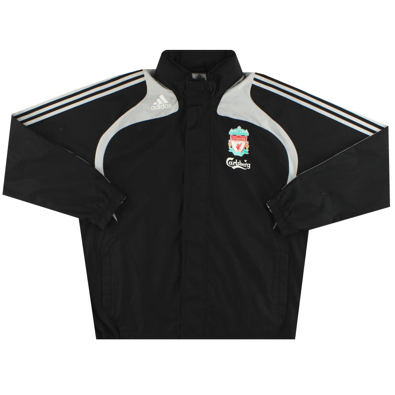 2008-09 Liverpool adidas Hooded Rain Jacket L Jacket