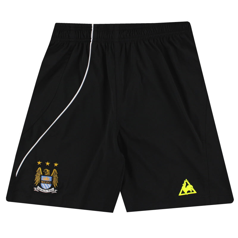 2008-09 Manchester City Le Coq Sportif Away Shorts *Mint* XXL.Boys Football Shorts