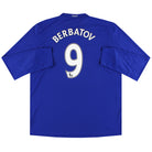 2008-09 Manchester United Nike Third Shirt Berbatov #9 L/S XXL Football Shirt