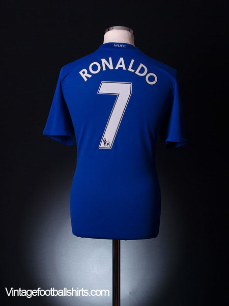 2008-09 Manchester United Third Shirt Ronaldo #7 M Football Shirt