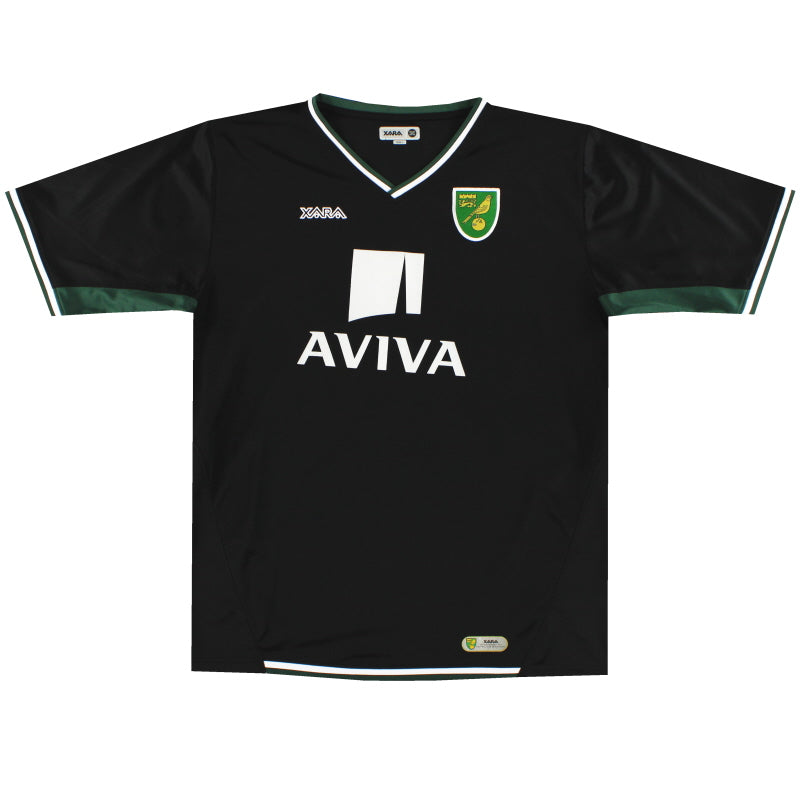 2008-09 Norwich Xara Away Shirt L Football Shirt