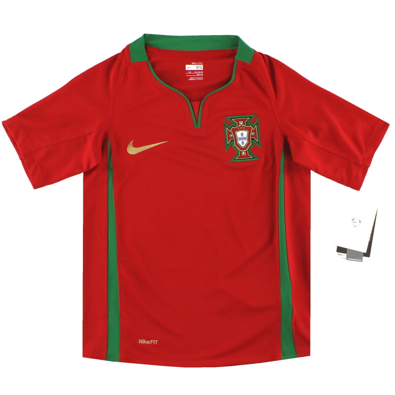 2008-09 Portugal Nike Home Shirt *w/tags* XS.Boys Football Shirt