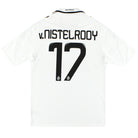 2008-09 Real Madrid adidas Home Shirt v. Nistelrooy #17 M Football Shirt