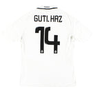 2008-09 Real Madrid adidas Home Shirt Guti.Haz #14 L Football Shirt