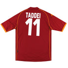 2008-09 Roma Kappa Home Shirt Taddei #11 *As New* XXL Football Shirt