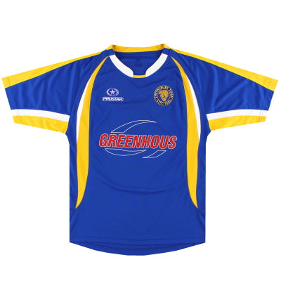 2008-09 Shrewsbury Home Shirt S Football Shirt